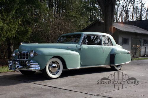 1948 lincoln continental coupe - the finest known example!