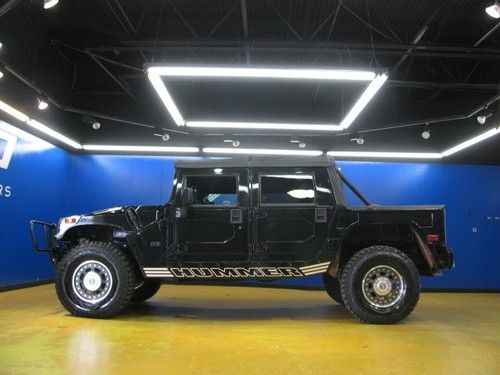 Hummer h1 open top alpha 4wd heated seats monsoon piaa only 7kmiles!
