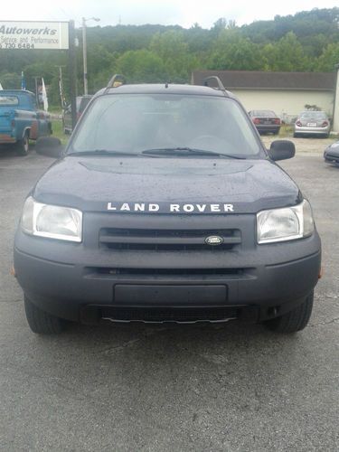 2002 land rover freelander black