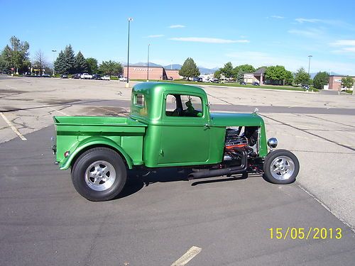 1934 dodge pick-up truck-street rod-one of a kind build.