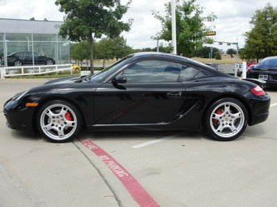 Porsche certified pre-owned cayman s - one owner - low mileage - 6-spd manual !