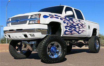 No reserve 2003 chevrolet 2500 duramax diesel lifted crew 4x4 custom throughout