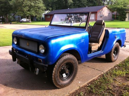 1967 international scout - complete - runs and drives