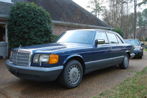 Mercedes benz 560sel 1987 for sale...low mileage!!!