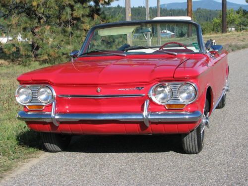 1963  corvair--spyder.......convertible!!  a beauty!!