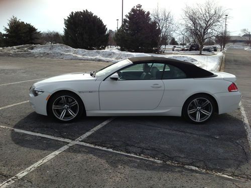 Certified pre-owned 2009 bmw m6 base convertible - warranty til 4/2015!