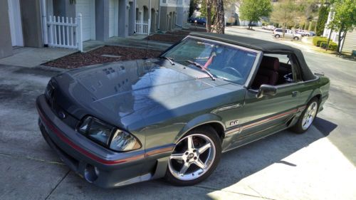 1989 mustang gt convertible - supercharged