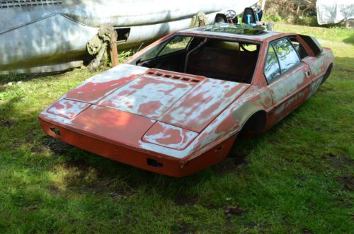 Lotus esprit s1 body only. for parts or custom project series 1 espirit project