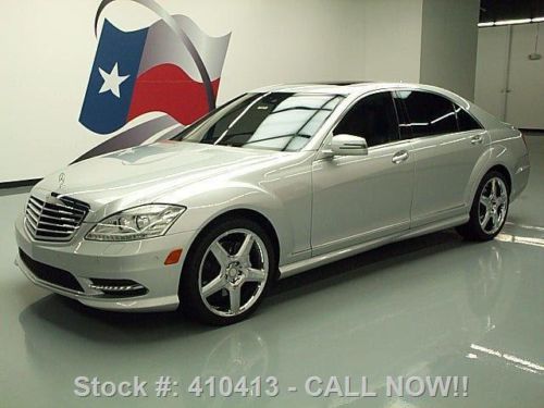 2011 mercedes-benz s550 sport sunroof nav 20&#039;s only 19k texas direct auto