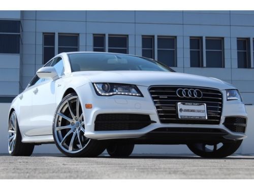 Audi a7::bose::quattro::side assist::navigation::22&#034; wheels::extended warranty