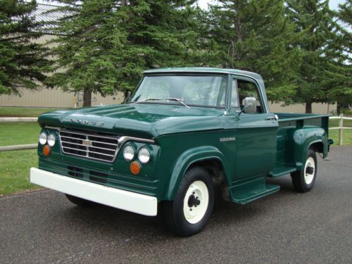 1963 dodge d300 w300 ram power wagon cummins diesel pickup truck rat rod