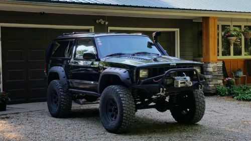 1998 xj jeep rock crawler trail rig daily driver cherokee 2 door $13k invested