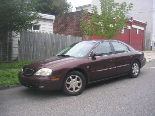 2000 brown mercury ls premiere sable in very good condition