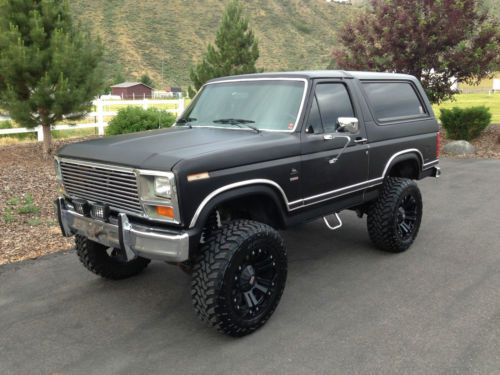 1983 ford bronco xlt fuel injected 351