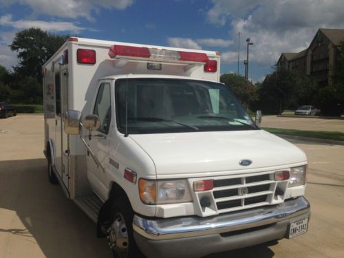 1999 ford e-450, 7.3l, 8 cylinders ambulance
