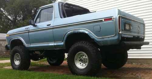 1978 ford bronco ranger xlt please watch video links (many upgrades/new parts)