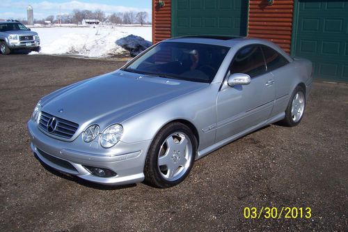 2003 mercedes-benz cl600 base coupe 2-door  twin turbo v12 low miles must read!