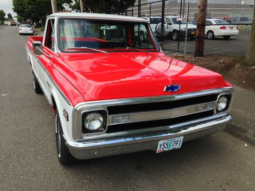 1969 chevrolet c/10 350cu v8, 1/2 ton pickup just restored to like new condition
