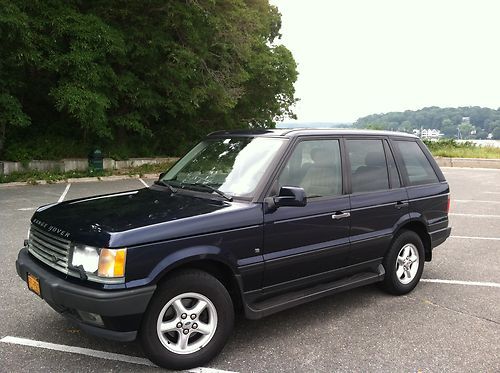 2000 land rover range rover mint  2 owner vehicle