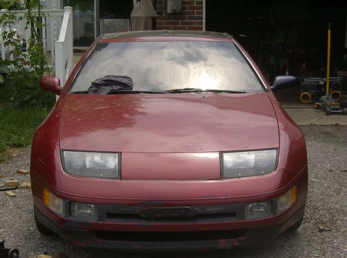 1990/ 1991 nissan 300zx 2+2 , red/ blue , for parts inquiries only