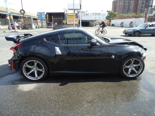 2012 nissan 370z nismo coupe 3.7l - runs/drives - salvage/repairable
