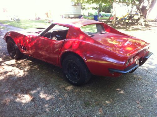 1969 chevy corvette t-roof 4-speed manual coupe rat rod project rebuild