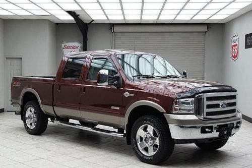 2007 ford f250 diesel 4x4 king ranch fx4 heated leather 20s