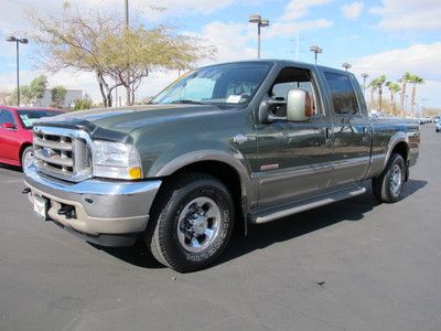 2004 king ranch truck 6.0l 2wd diesel leather crew cab