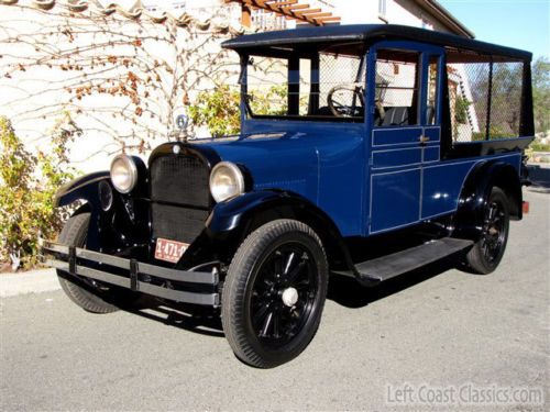 1927 dodge graham brothers screen-side canopy pickup, restored california truck