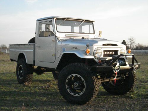 1965 fj45 lwb pickup  full restored semi updated  &#034;no reserve&#034;
