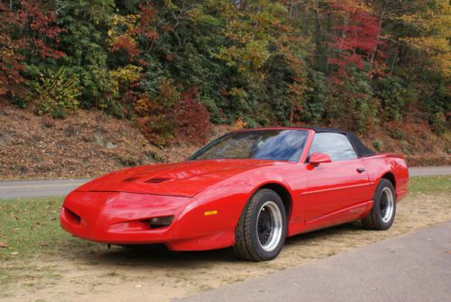 1992 pontiac trans am convertible tpi 5 speed ws6 gta package