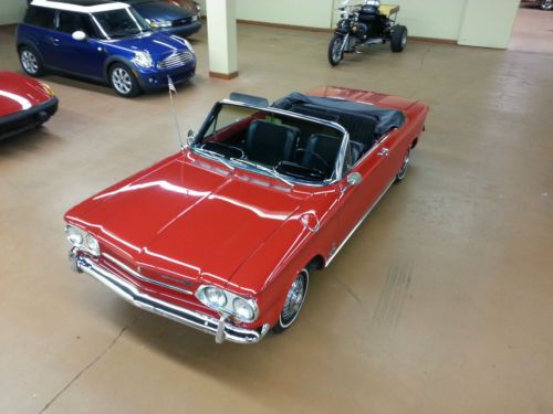 Beautiful 1963 chevrolet corvair convertible with only 5227 miles since restored