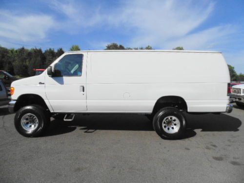 Quigley 4x4 one owner lifted 2004 ford e-350 quigley 4x4 conversion van diesel