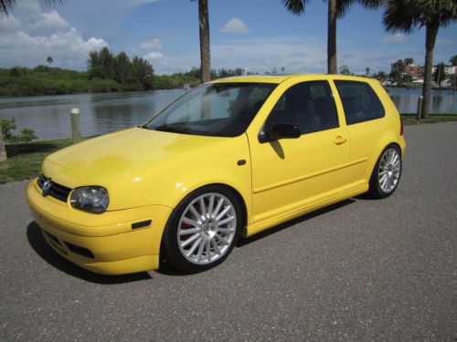 2003 volkswagen gti 20th anniversary no. 3551 6-speed turbo two owner fl rare!