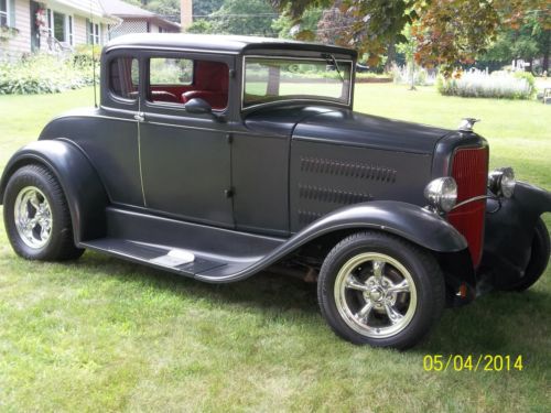 1930 ford chop top five window coupe streetrod hotrod classic steel body ratrod