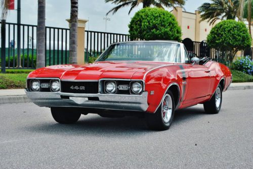Stunning real deal 1968 oldsmobile 442 convertible fully loaded a/c power seat