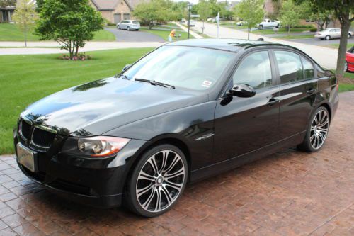 2006 bmw 325i sedan 4-door 3.0l with m series wheels and tires only 70100 miles