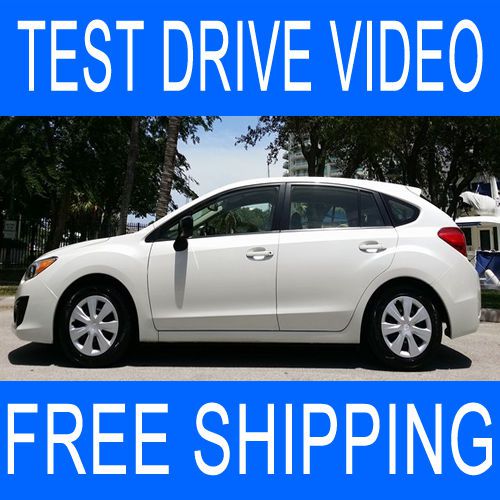 Impreza pzev hatchback awd *low miles* full factory warranty traction control