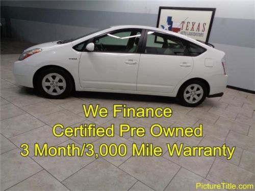 08 prius hybrid hatchback certified pre owned warranty we finance texas