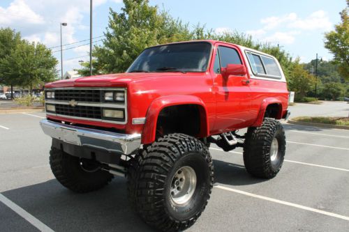 1991 chevrolet blazer 5.7l, &#034;for sale or trade&#034;, &#034;see video&#034;, real head turner