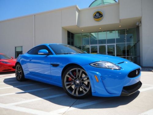 Xkr-s 550hp very rare french racing blue carbon fiber spoiler