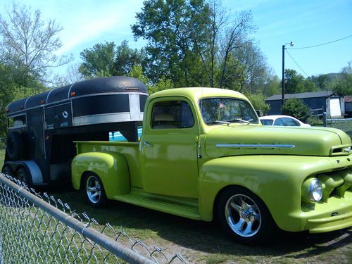 Ford f1 1952 pickup truck, antique, classic ford truck, custom antique trucks