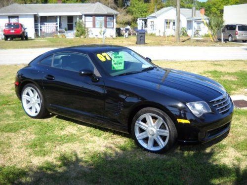 Beautiful 2007 chrysler crossfire 6 speed coupe!  loaded, low miles!