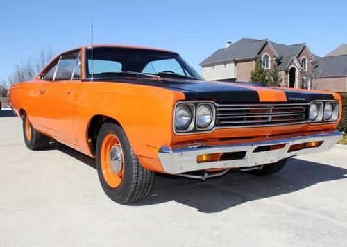 1969 plymouth road runner 4 speed restored numb match