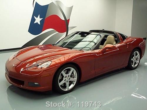 2005 chevy corvette 6-speed z51 nav hud htd leather 37k texas direct auto
