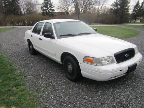 2009 ford crown victoria police interceptor maint. records from new no reserve!!