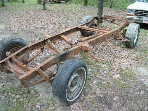 1951, 1952, 1953 chevy 3100 truck frame