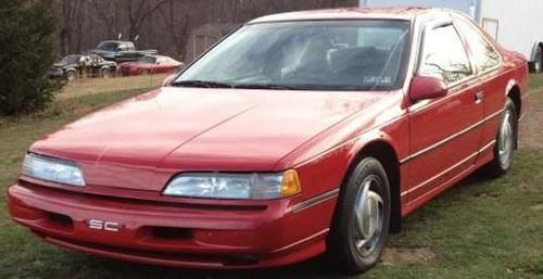 1990 ford thunderbird super coupe - supercharged!!!