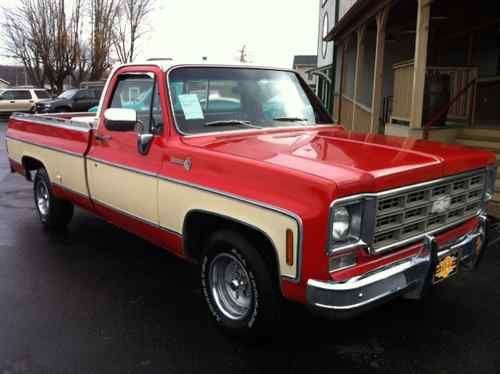 1978 chevrolet c10 pickup truck vintage local trade must see!