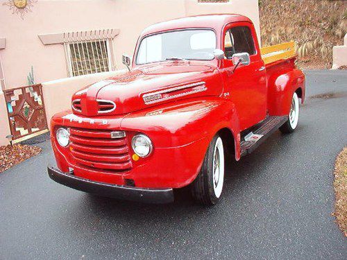 1949 ford pickup truck in excellent shape,only 56,571 miles,4 speed in the floor